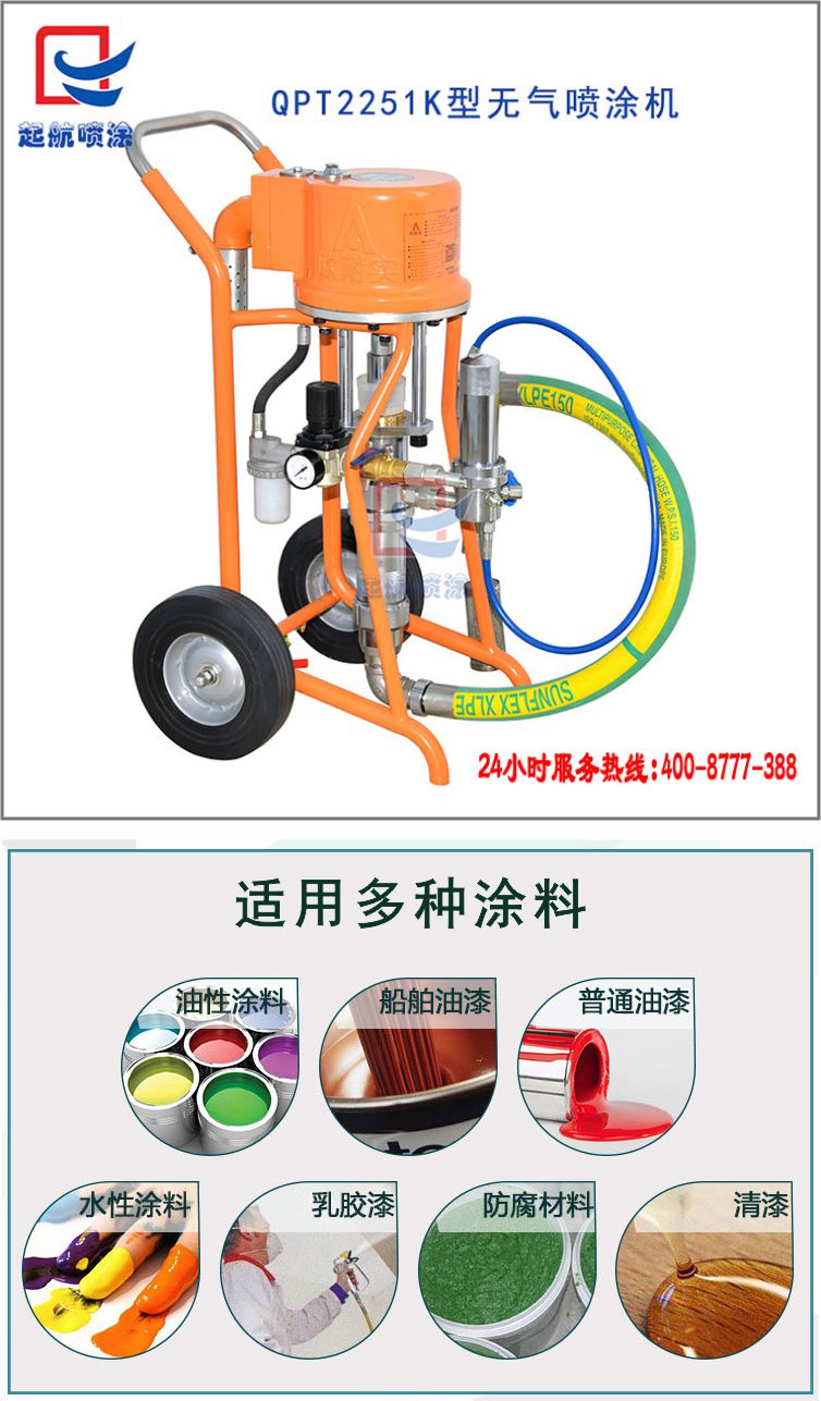 QPT2251K型无气喷涂机(图3)